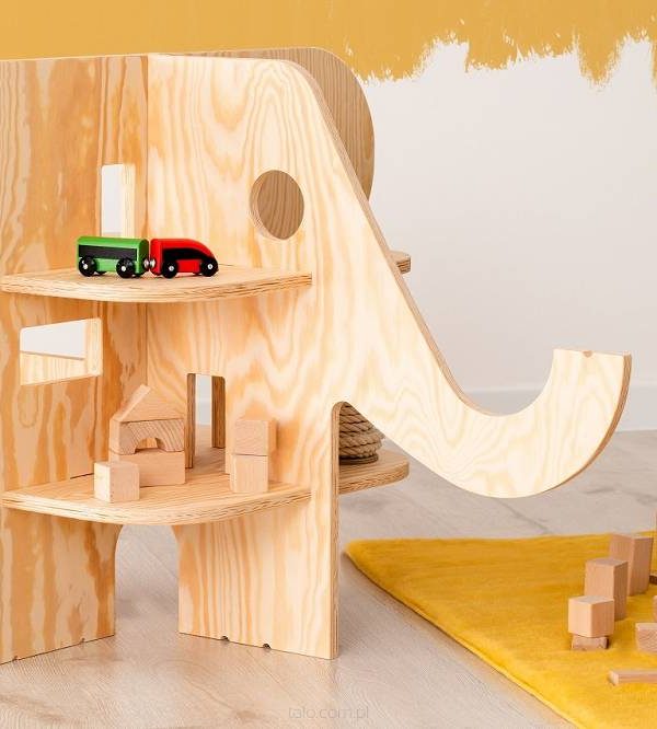 Babylove, gulvbokhylle til barnerommet, Elefant