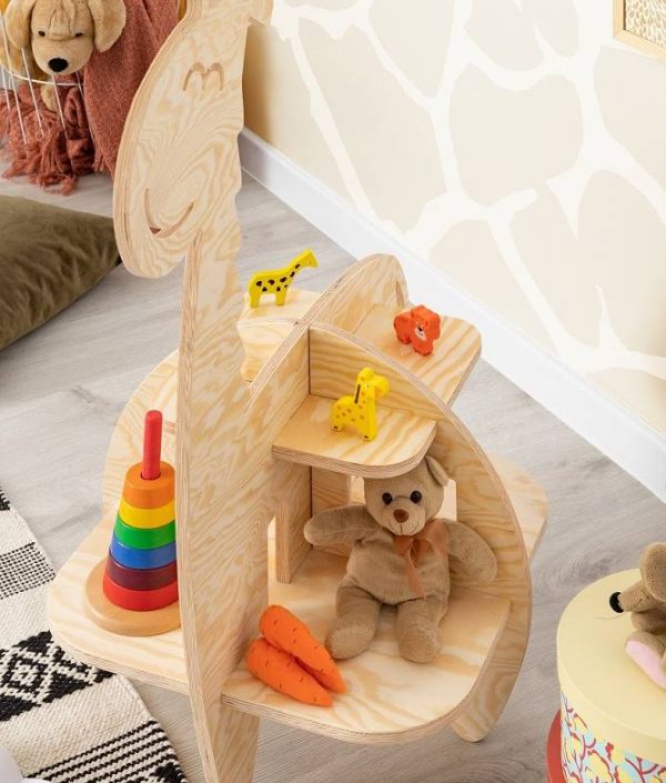 Babylove, gulvbokhylle til barnerommet, Sjiraff