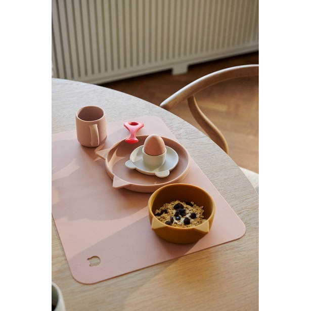 Liewood, Vivi silikon matsett 4 deler, Cat rose multi mix - Bilde 4