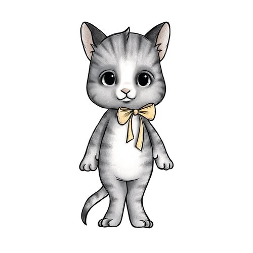 Stickstay katten Earl grey