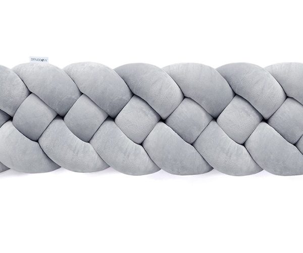 Sengehest flettad, Grey