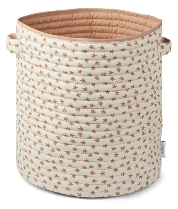 Liewood, Lia quiltet oppbevaringskurv Floral sea shell