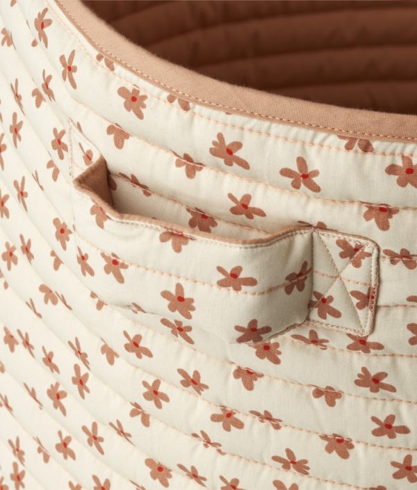 Liewood, Lia quiltet oppbevaringskurv Floral sea shell