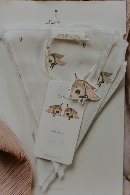 Mrs Mighetto, vimpel Long Ear Off White - Bilde 2