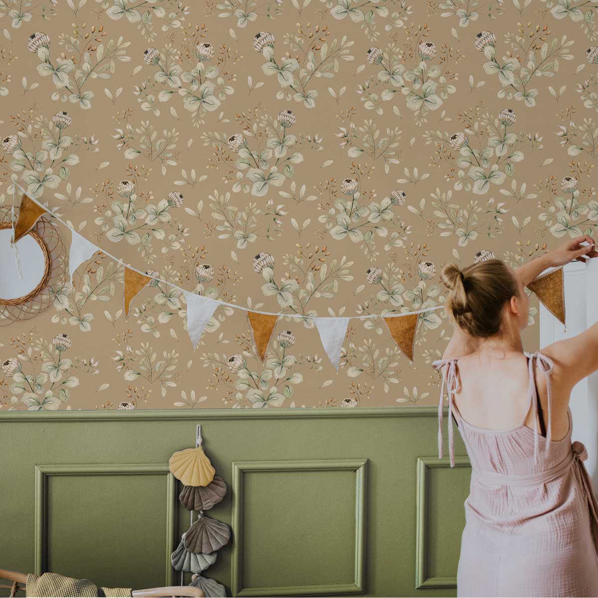 Dekornik, tapet Clover Beige - Bilde 6
