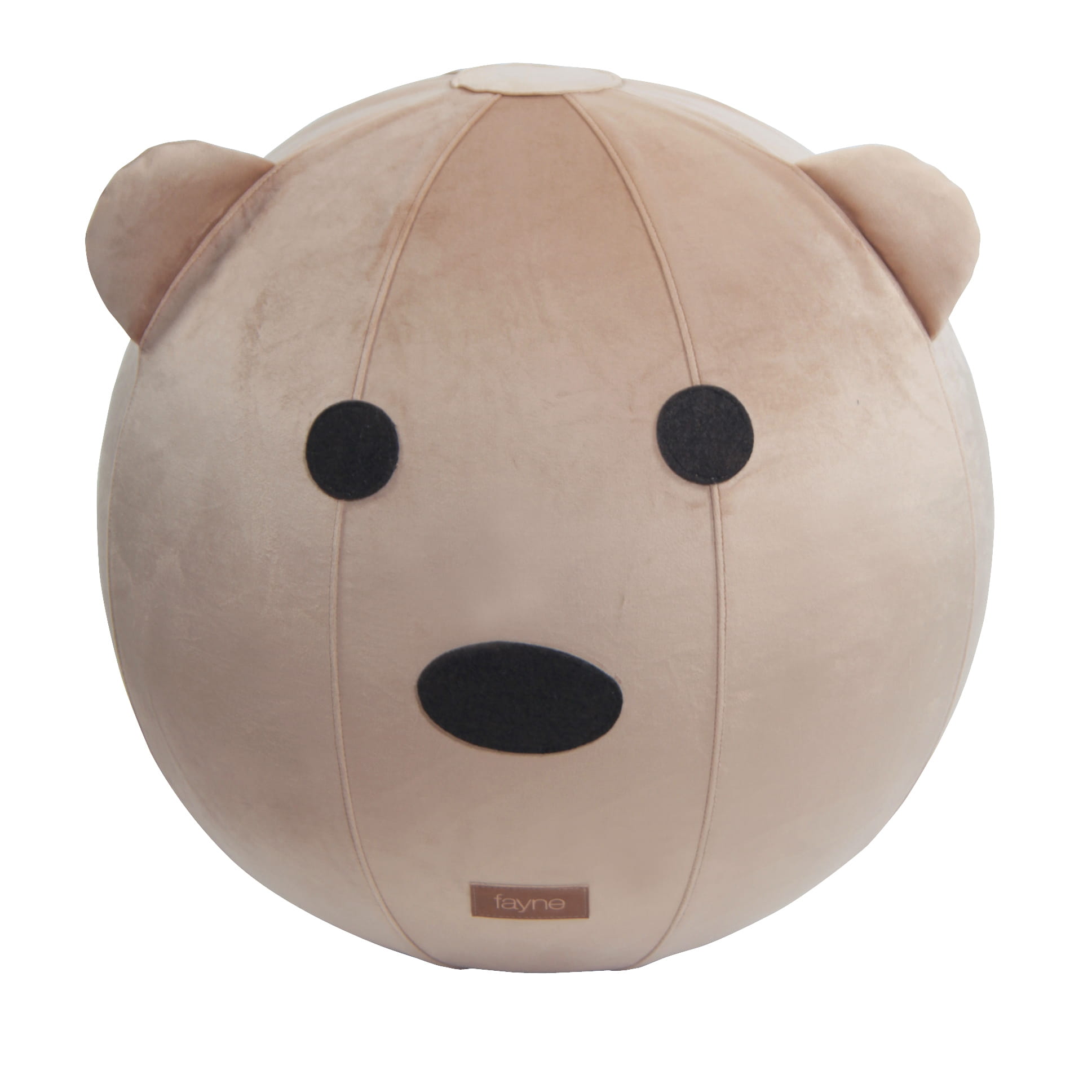 Fayne, sitteball bamse, beige