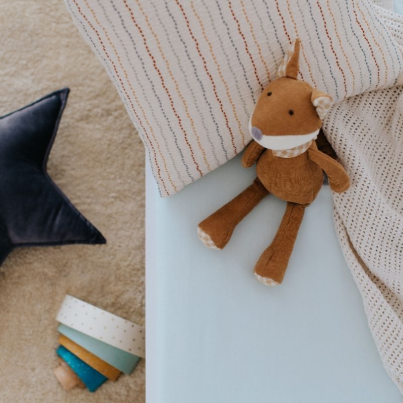 Babylove, Mint dra-på-laken 80x160 til juniorseng/barneseng - Bilde 2