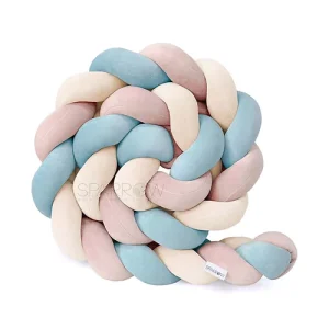 Sprinkelsengvern flettet, Pastell mix