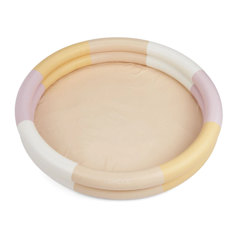 Liewood, Savannah stort barnebasseng, Stripe Apple blossom multi mix
