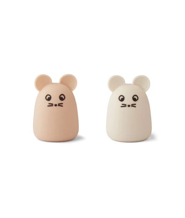 Liewood, Callie nattlampe, Mouse pale tuscany sandy, 2-pack