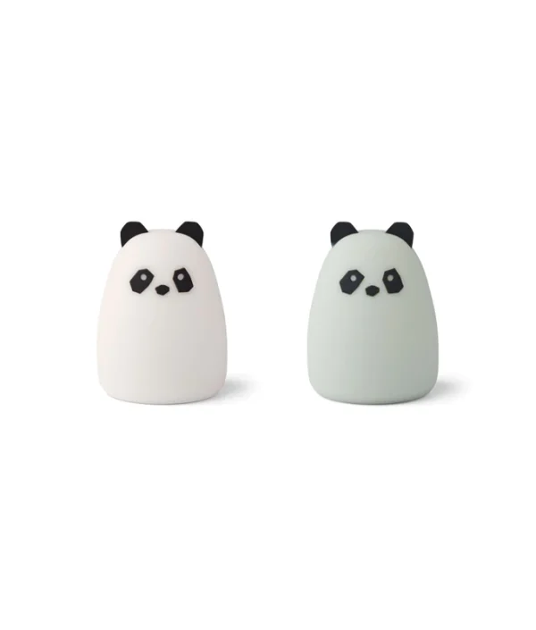Liewood, Callie nattlampe, Panda creme de la creme blue, 2-pack