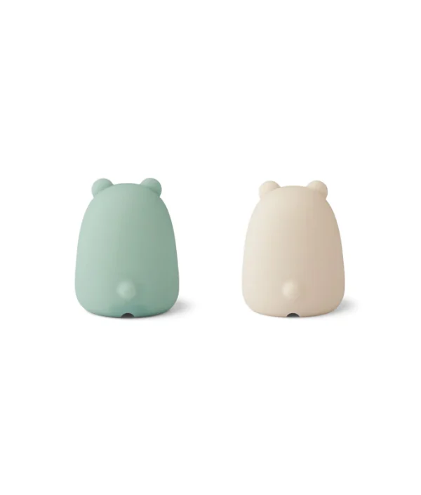 Liewood, Callie nattlampe, Mr bear peppermint sandy, 2-pack