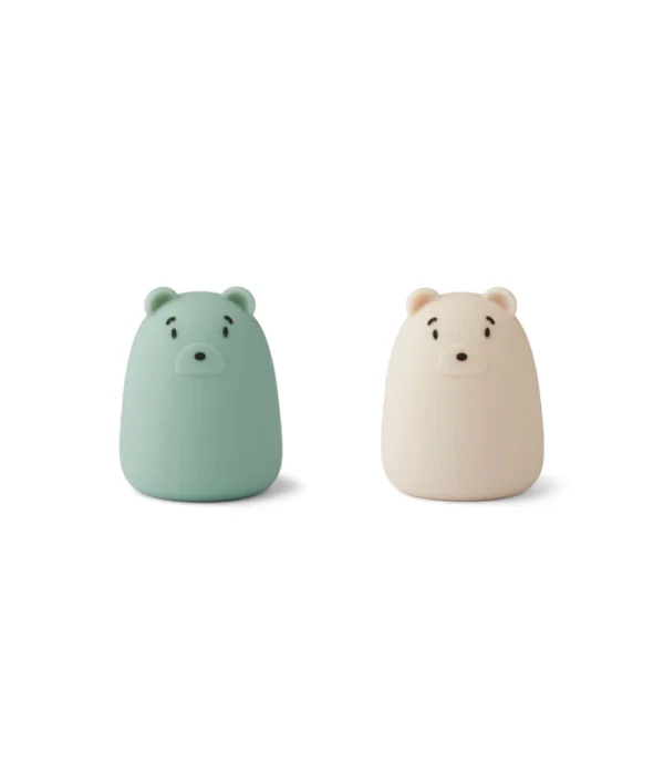 Liewood, Callie nattlampe, Mr bear peppermint sandy, 2-pack
