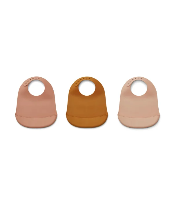 Liewood, Maru smekke i silikon 3-pakk, Rose multi mix