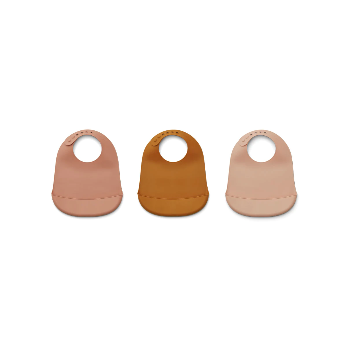 Liewood, Maru smekke i silikon 3-pakk, Rose multi mix