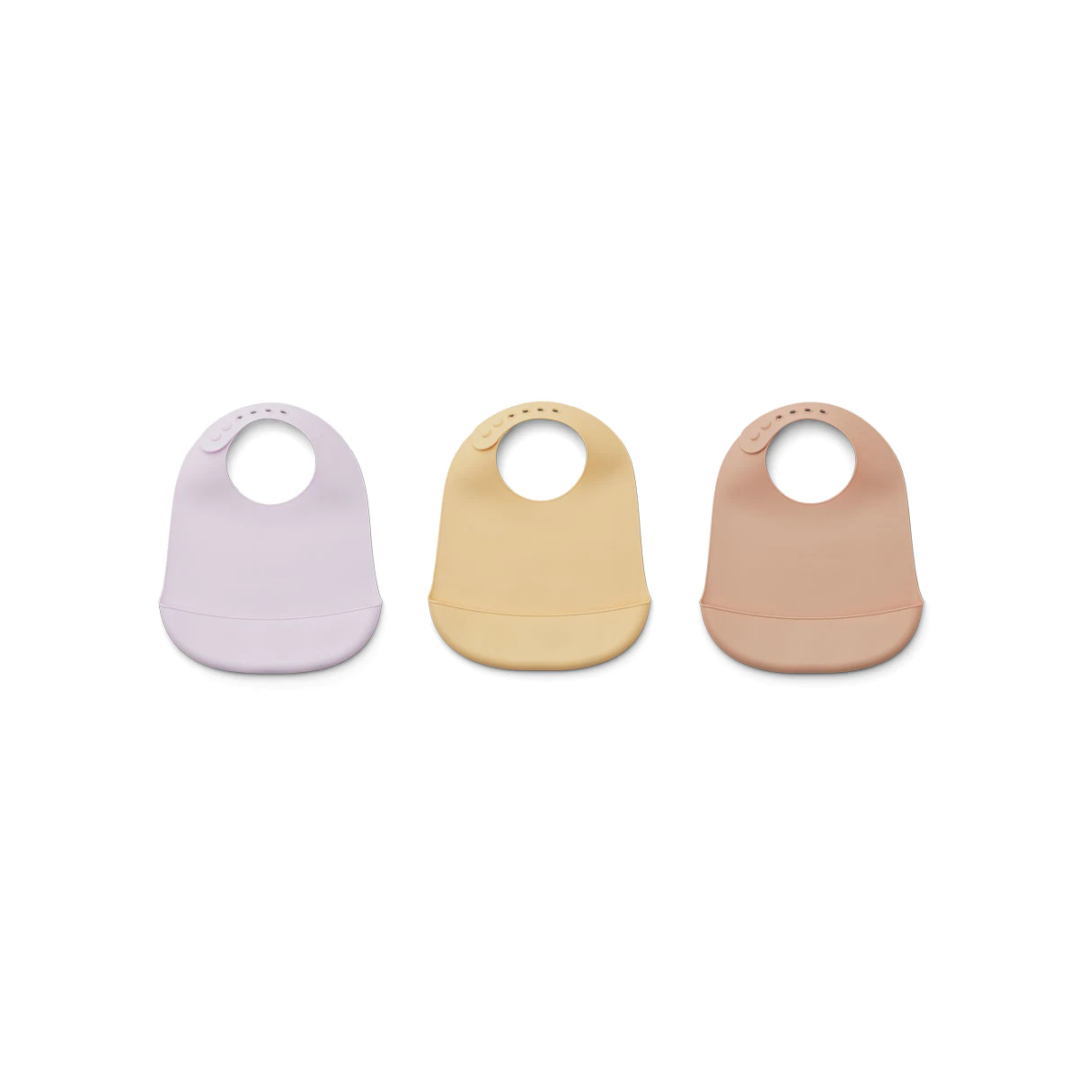 Liewood, Maru smekke i silikon 3-pack, Light lavender multi mix