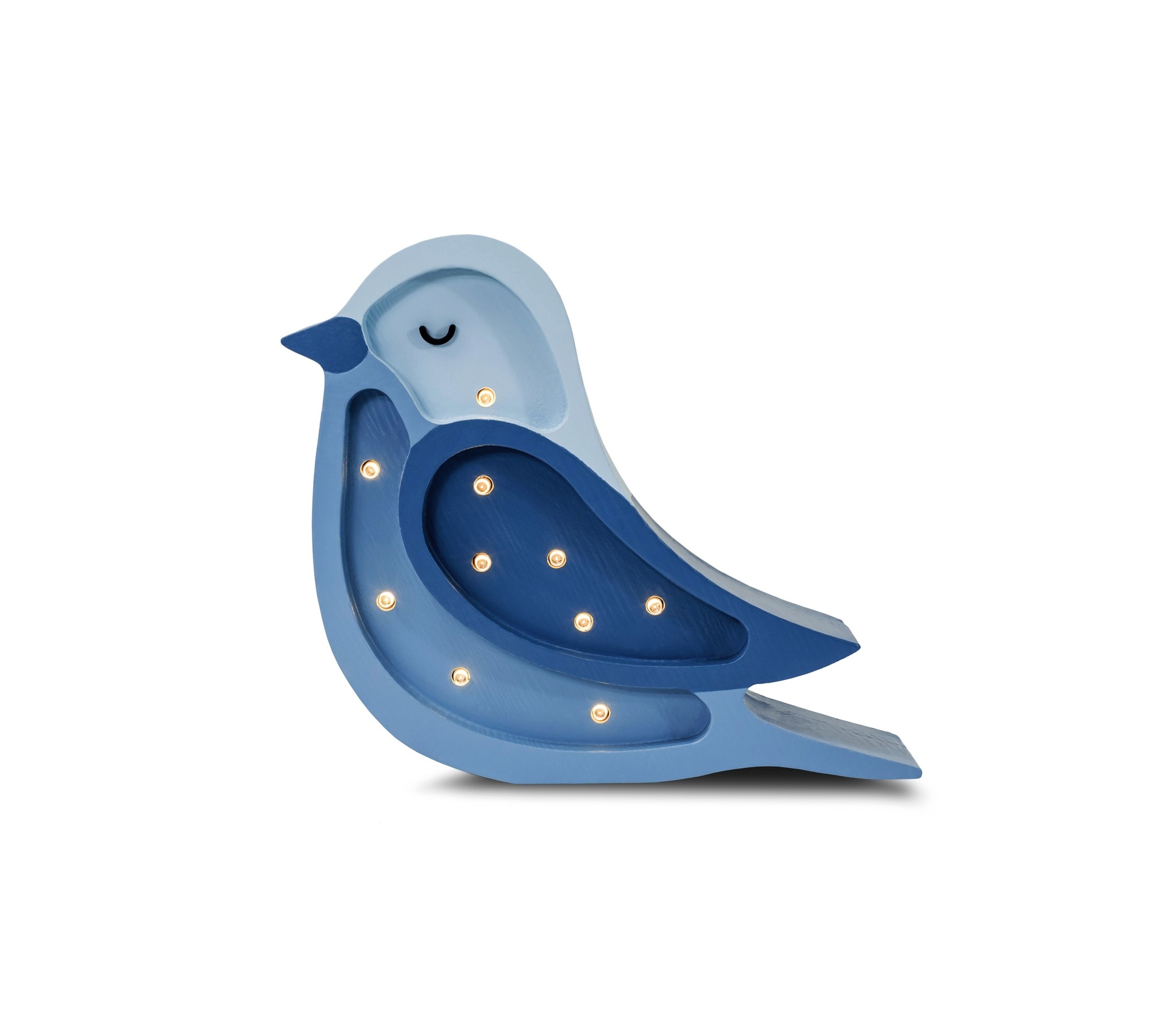 Little Lights, Nattlampe til barnerommet, Liten fugl Denim