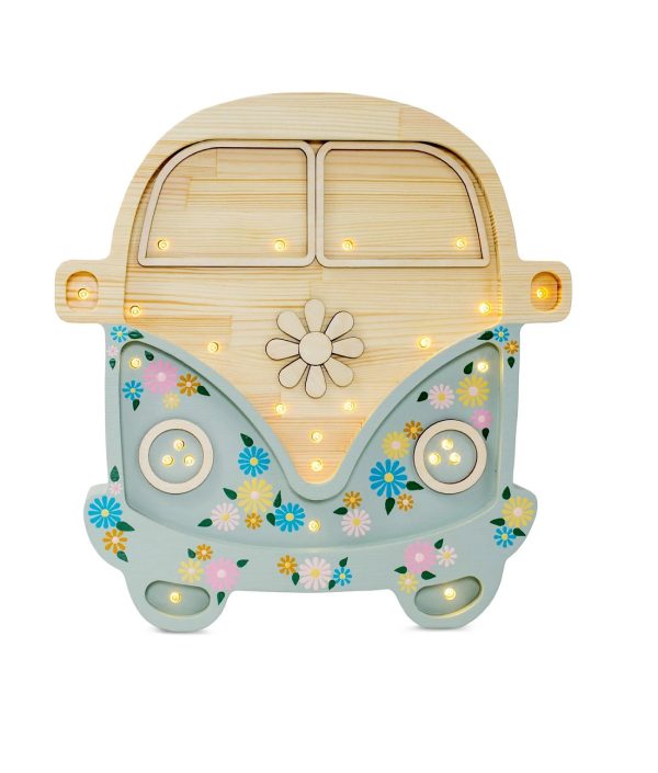 Little Lights, Nattlampe til barnerommet, Flower power buss