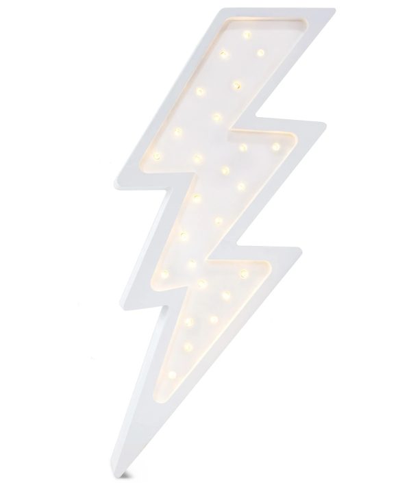 Little Lights, Nattlampe til barnerommet, Lyn hvit
