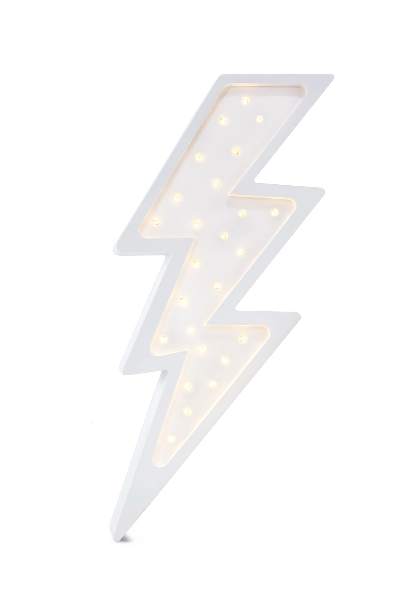 Little Lights, Nattlampe til barnerommet, Lyn hvit