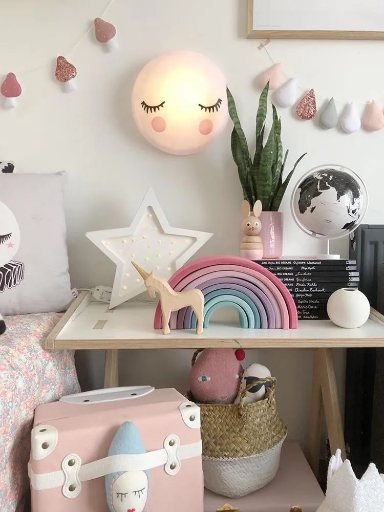 Little Lights, Nattlampe til barnerommet, Hvit stjerne - Bilde 4