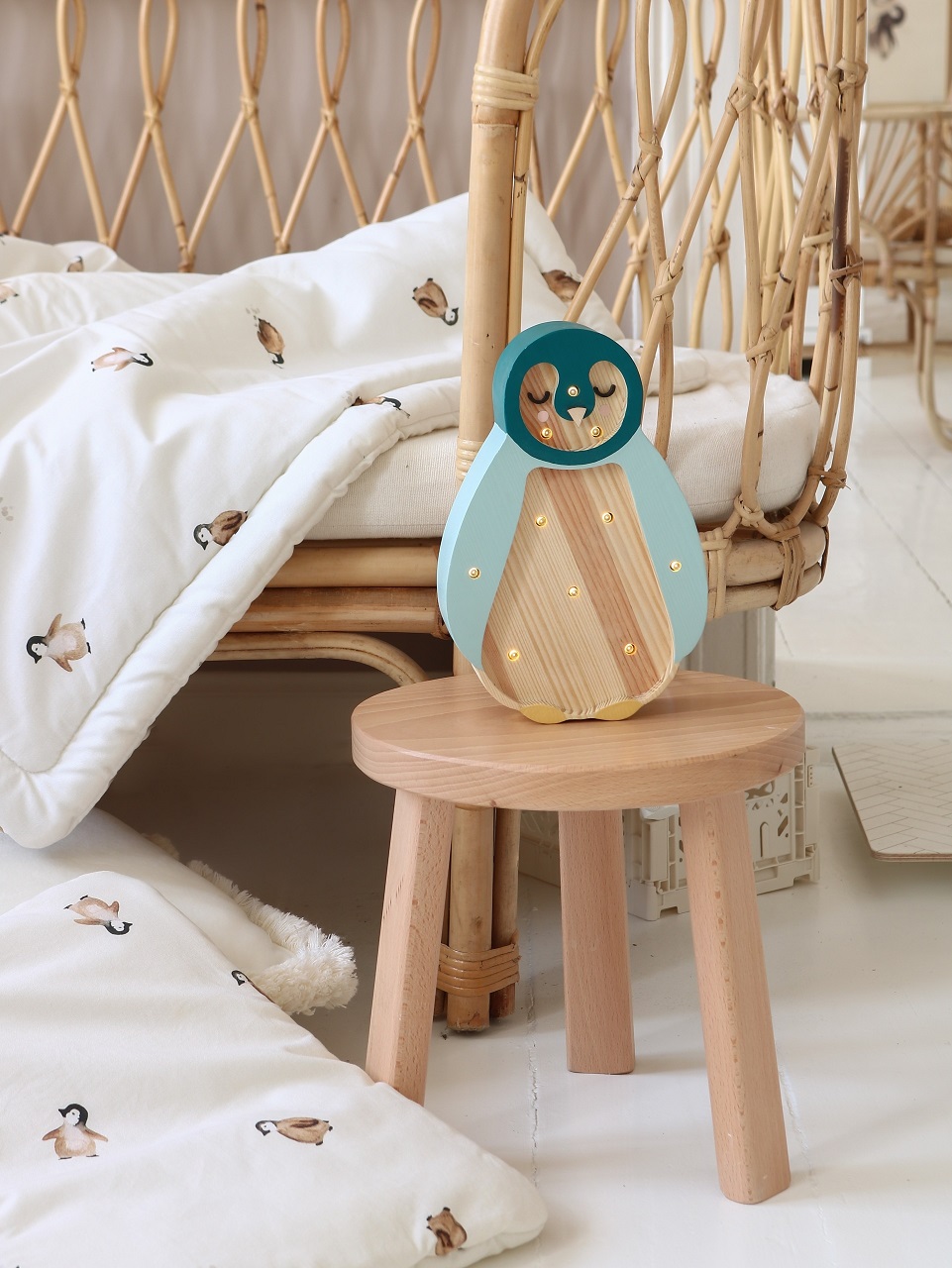 Little Lights, Nattlampe til barnerommet, Pingvin mini - Bilde 3