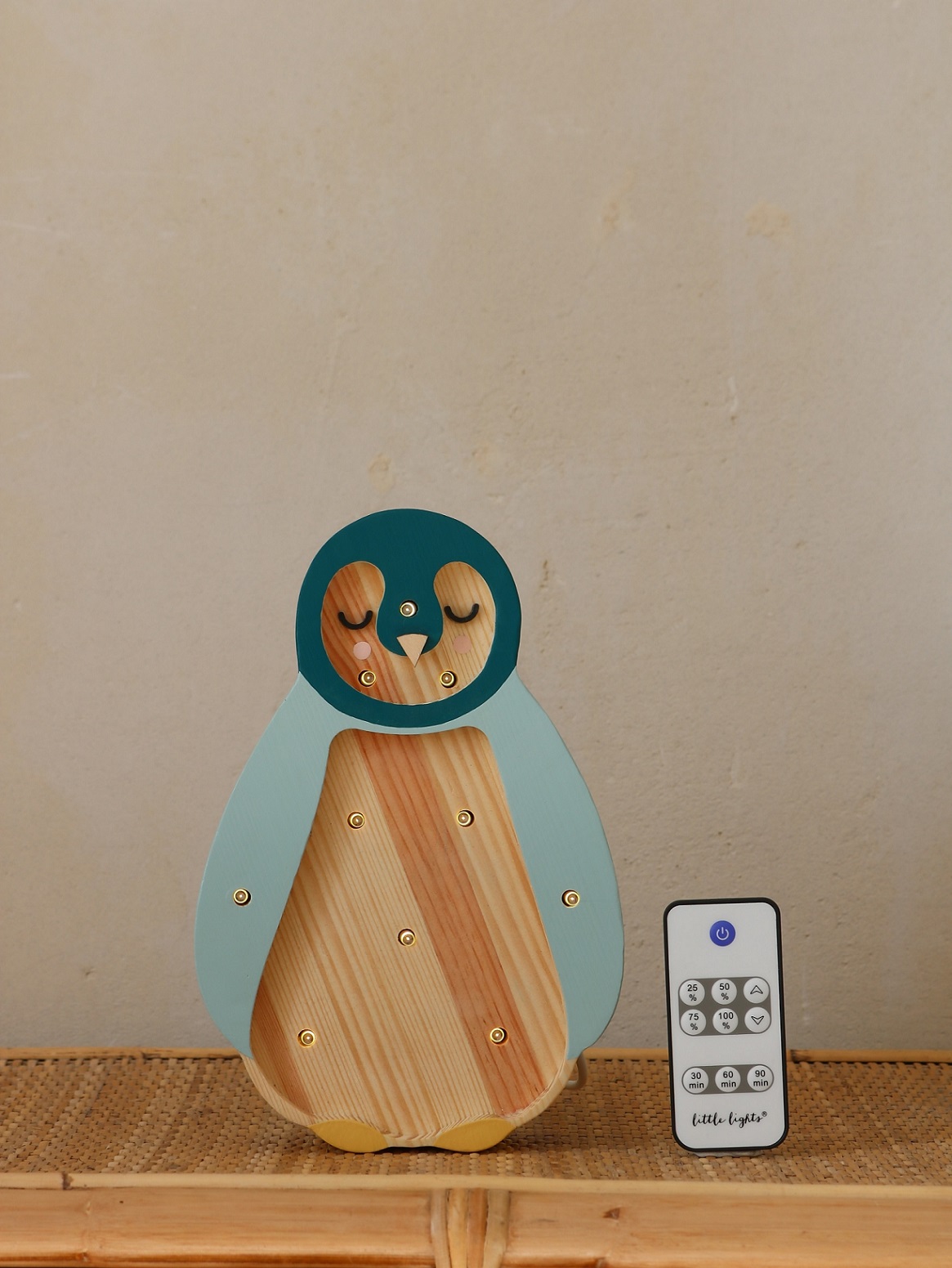 Little Lights, Nattlampe til barnerommet, Pingvin mini - Bilde 5