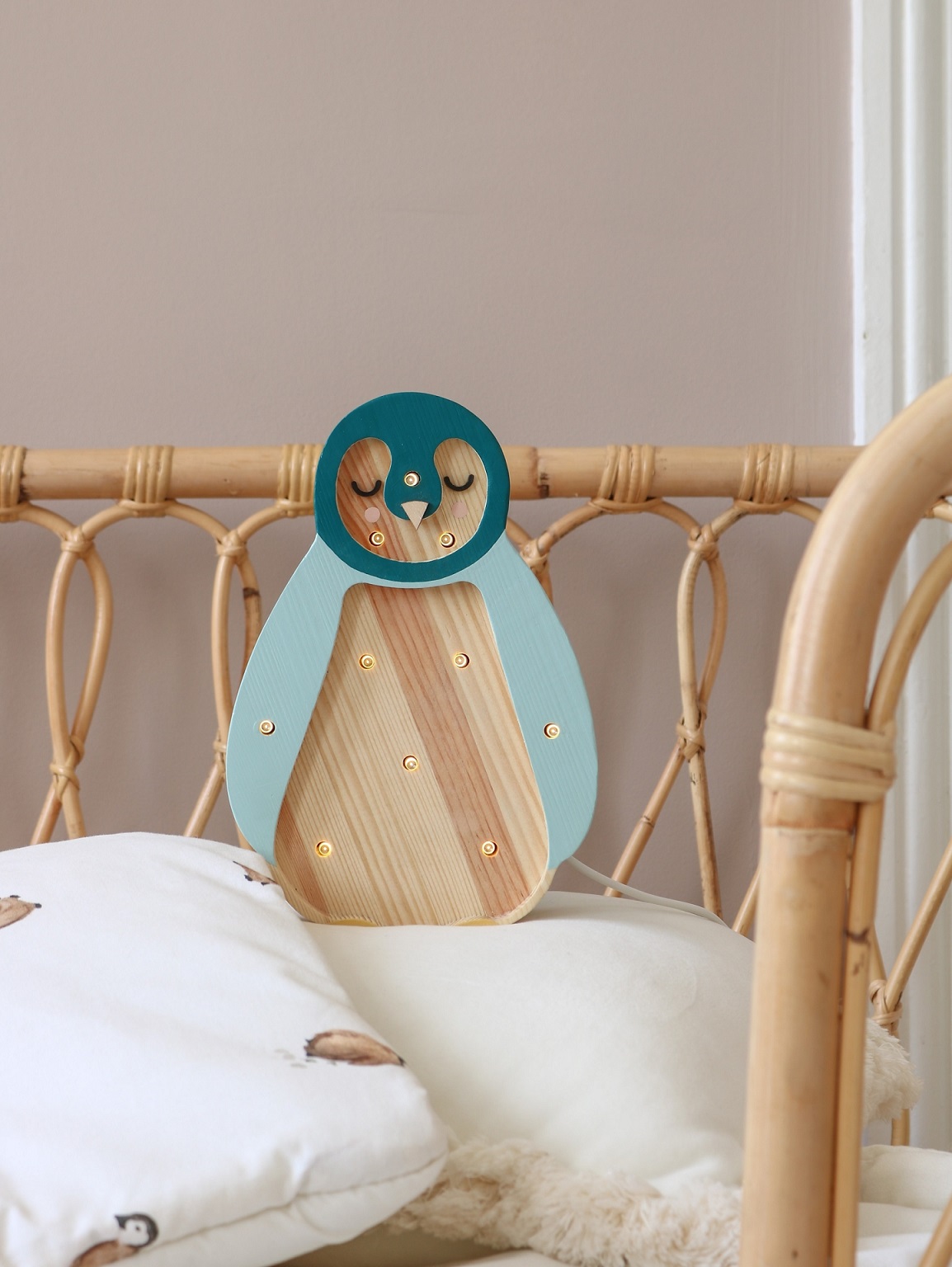 Little Lights, Nattlampe til barnerommet, Pingvin mini - Bilde 2