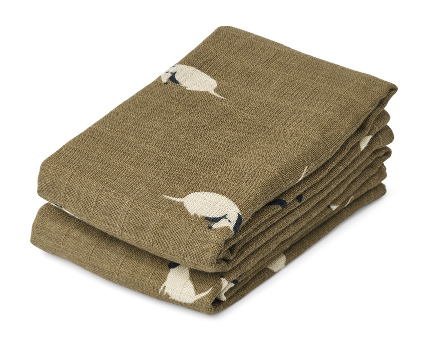 Liewood, Lewis smokkedyne 2-pakk, Dog oat mix