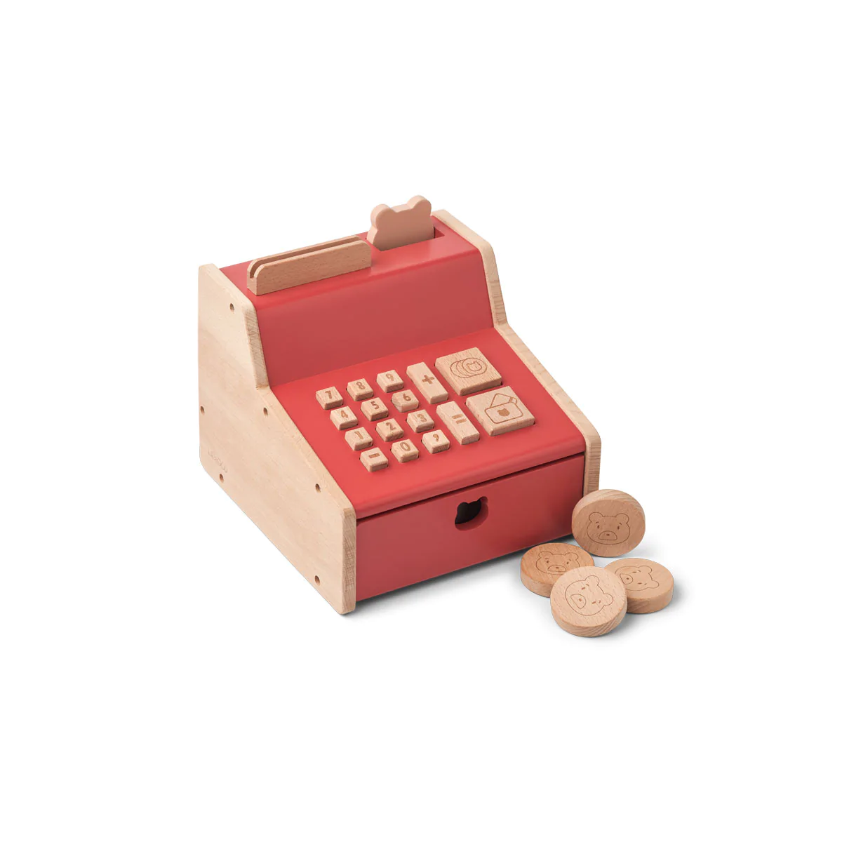 Liewood, Buck kasseapparat, Apple red tuscany rose
