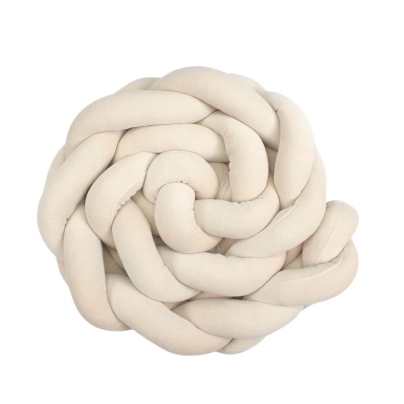 Babylove, sengehest flettet, beige