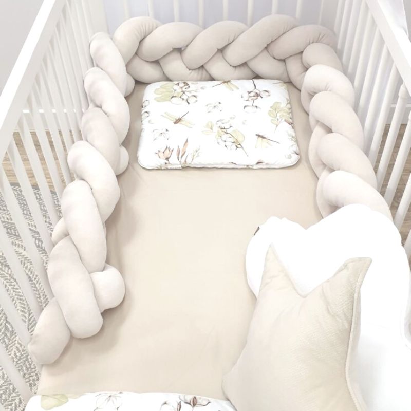 Babylove, sengehest flettet, beige - Bilde 2
