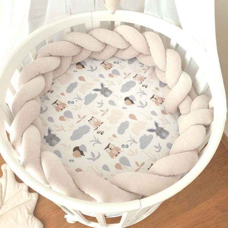 Babylove, sengehest flettet, beige - Bilde 3