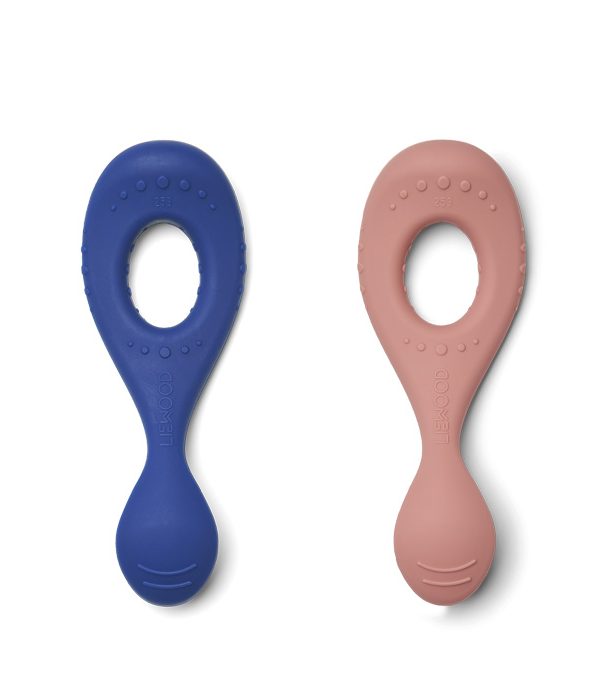 Liewood, Liva silikon skje 4-pack, Eden multi mix