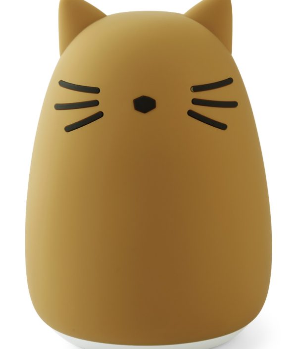 Liewood, Jimbo stor nattlampe, Cat golden caramel