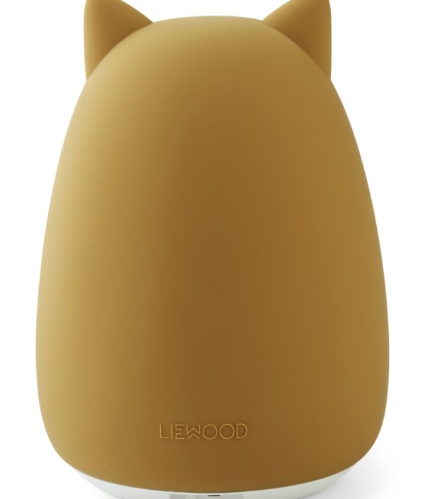 Liewood, Jimbo stor nattlampe, Cat golden caramel