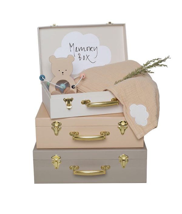 Jabadabado, Koffert beige 3-pakk