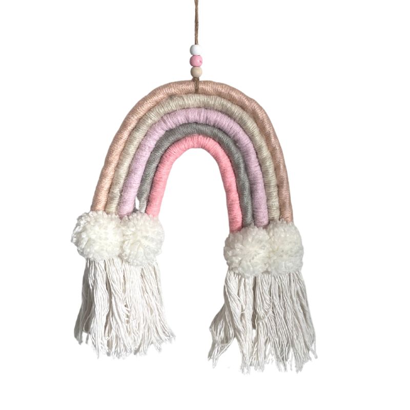 Veggdekorasjon regnbue Pastel Dream