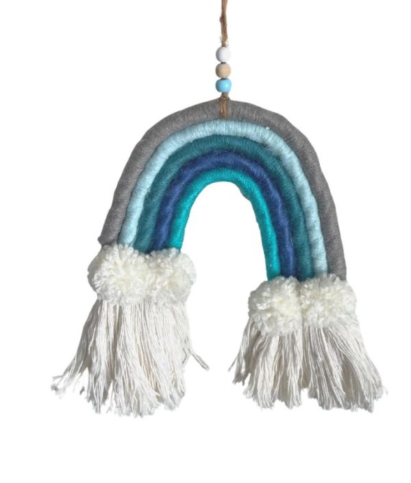 Veggdekorasjon regnbue Blue Anthracite