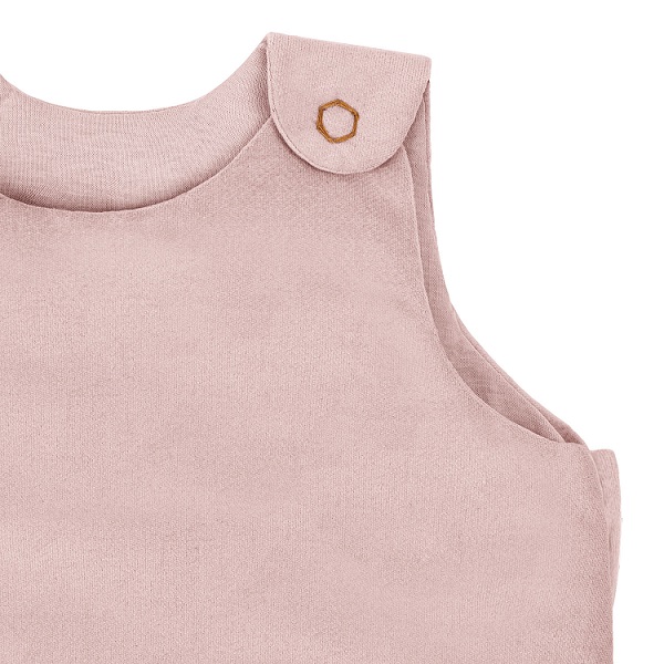 Numero 74, sovepose fløyel Cocoon Winter, Dusty Pink