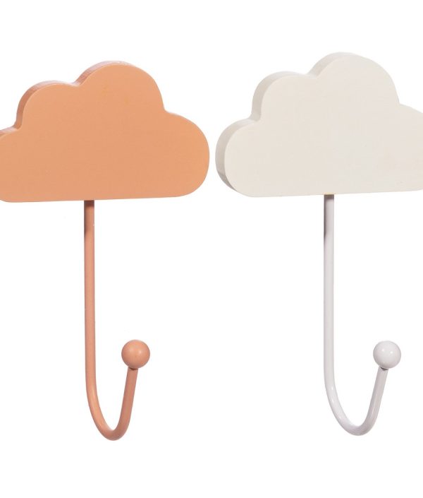 Sass&Belle, veggkrok sky, 2-pakk