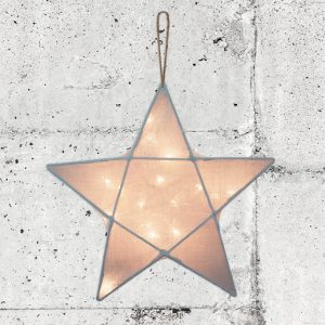 Numero 74, nattlampe stjerne med lysslynge, Sweet Blue