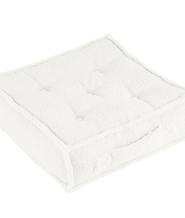 Cotton&Sweets, sitteposer boho boucle, hvit