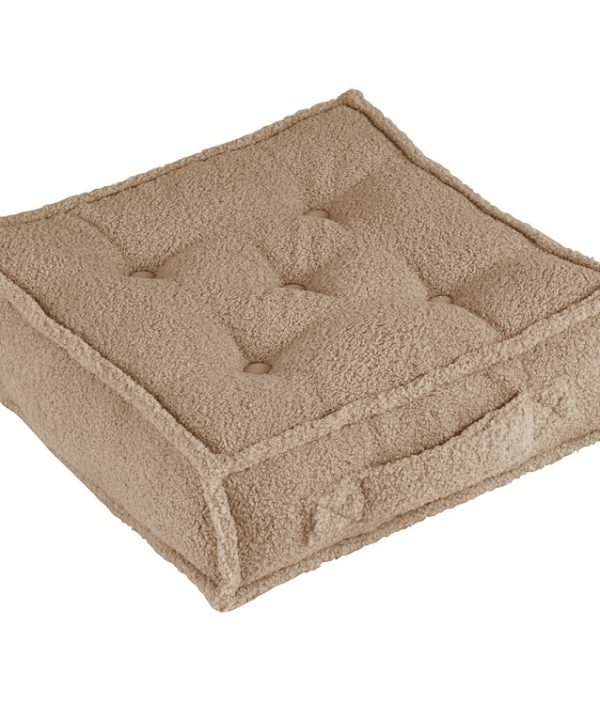 Cotton&Sweets, sittepuff boho bouclé, Chocolate