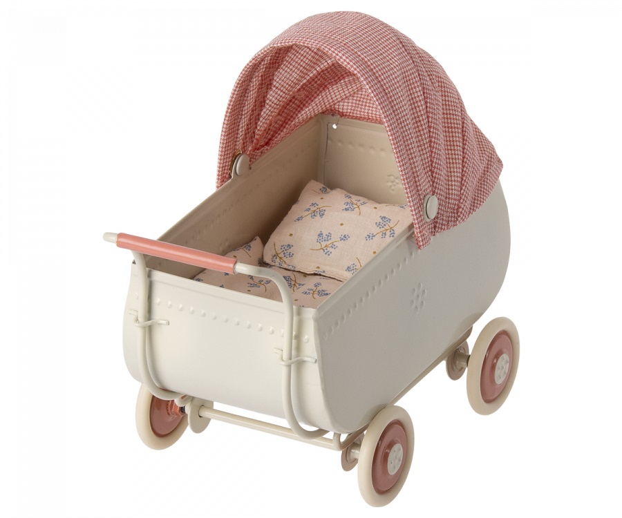 Maileg, barnevogn micro, coral - Bilde 2