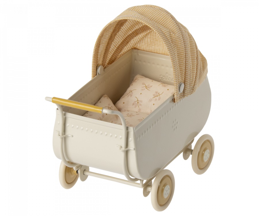 Maileg, barnevogn micro, yellow - Bilde 2