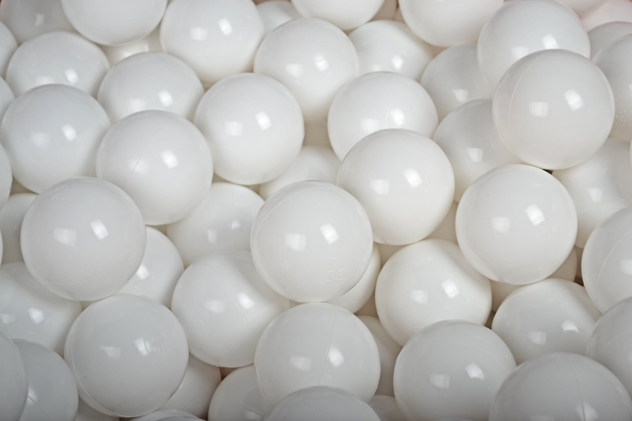 Meow, rosa ballhav med 250 hvite baller - Bilde 3