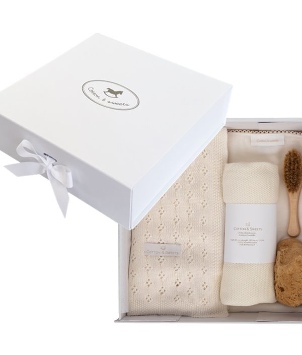 Cotton & Sweets, Gavesett Newborn II, Vanilje
