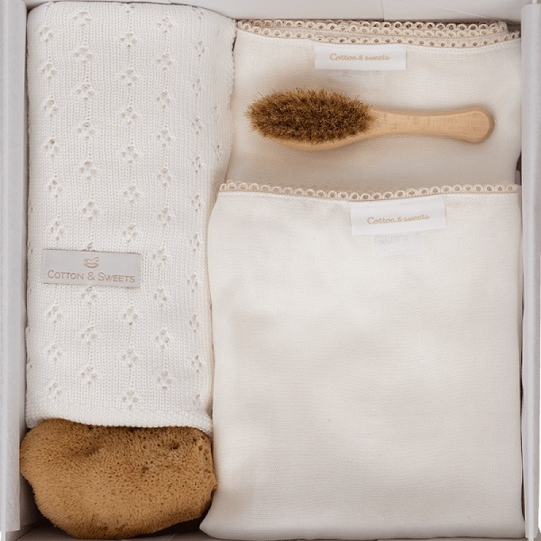 Cotton & Sweets, Gavesett Newborn IV, Vanilje