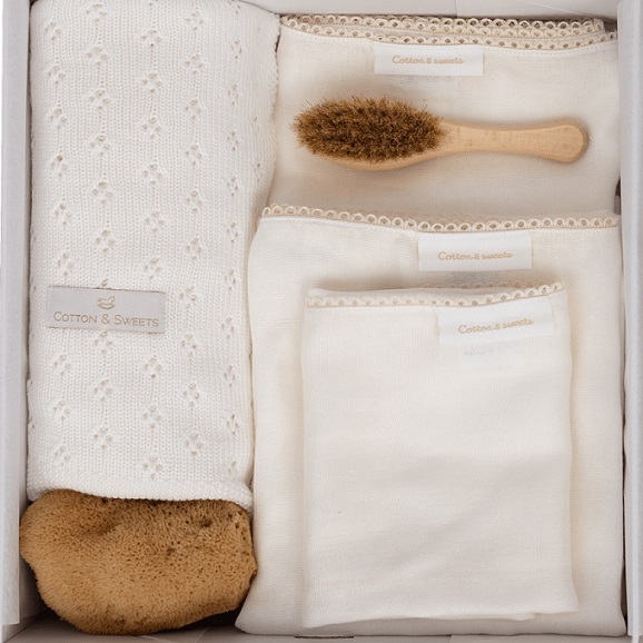 Cotton & Sweets, Gavesett Newborn V, Vanilje - Bilde 2